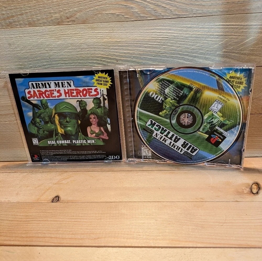 Army Men Air Attack for PlayStation - Green